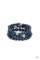 Paparazzi Here Comes The Heiress - Bracelet Blue Box 143