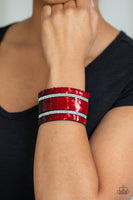 Paparazzi MERMAID Service - Bracelet Red Box 22