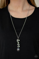 Paparazzi Teardrop Serenity - Necklace Green Box 39