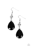 Paparazzi Smile for the Camera - Earrings Black Box 49