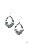 Paparazzi Royal Engagement - Earrings Green Box 22