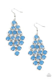 Paparazzi With All DEW Respect - Earrings Blue Box 117