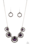 Paparazzi PIXEL Perfect - Necklace Purple Box 65