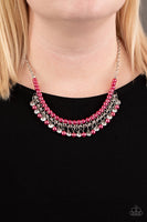 Paparazzi A Touch of CLASSY - Necklace Pink Box 90