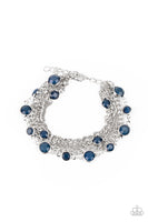 Paparazzi Glossy Goddess - Bracelet Blue Box 136
