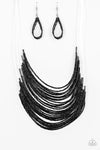 Paparazzi Catwalk Queen - Necklace Black Box 116