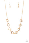 Paparazzi The Imperfectionist - Necklace Gold Box 91