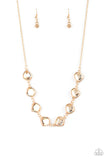 Paparazzi The Imperfectionist - Necklace Gold Box 91