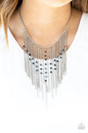 Paparazzi First Class Fringe - Necklace Blue Box 99