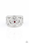 Paparazzi Sweetly Sweetheart - Ring Red Box 25