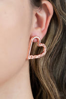 Paparazzi Cupid, Who? - Earrings Copper Box 128