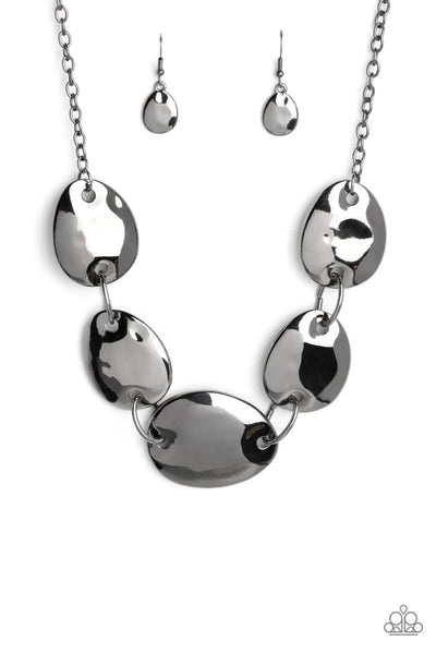 Ring bling black necklace paparazzi deals