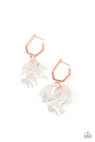 Paparazzi Jaw-Droppingly Jelly - Earrings Copper Box 115
