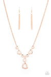 Paparazzi So Mod - Necklace Rose Gold Box 113