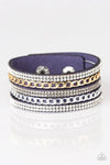 Paparazzi Fashion Fiend - Bracelet Blue Box 123