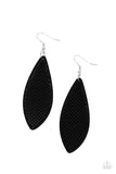 Paparazzi Surf Scene - Earrings Black Box 124