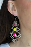 Paparazzi Flamboyant Frills - Earrings Multi Box 114