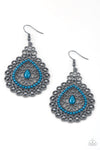 Paparazzi Carnival Courtesan - Earrings Blue Box 60