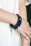 Paparazzi Here Comes The Heiress - Bracelet Blue Box 143