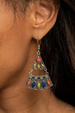 Paparazzi Desert Fiesta - Earrings Multi Box 120