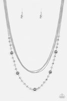 Paparazzi High Standards - Necklace Silver Box 44
