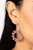 Paparazzi Champagne Bubbles - Earrings Pink Box 140
