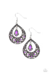 Paparazzi All-Girl Glow - Earrings Purple Box 50