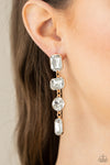 Paparazzi Cosmic Heiress - Earrings Gold Box 109