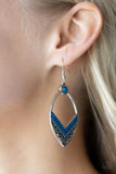 Paparazzi Indigenous Intentions - Earrings Blue Box 134