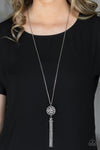 Paparazzi Rhinestone Revolution - Necklace White LOP Exclusive Box 117