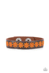 Paparazzi Wildflower Wayfarer - Bracelet Orange Box 120