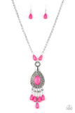 Paparazzi Cowgirl Couture - Necklace Pink Box 120