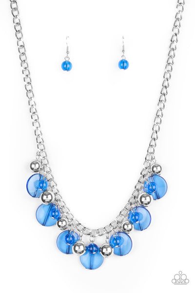 Paparazzi Gossip Glam - Necklace Blue Box 61