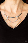 Paparazzi Egyptian Edge - Necklace Silver Box 86