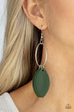 Paparazzi Leafy Laguna - Earrings Green Box 120