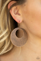 Paparazzi Dotted Delicacy - Earrings Copper Box 4