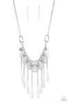 Paparazzi Roaring Riviera - Necklace White Box 91