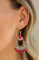 Paparazzi Colorful Colada - Earrings Pink Box 47