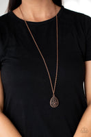 Paparazzi Garden Estate - Necklace Copper Box 143