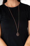 Paparazzi Garden Estate - Necklace Copper Box 143