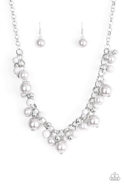 Paparazzi The Upstater - Necklace Silver Box 5