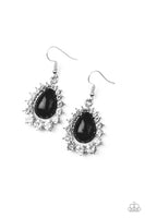 Paparazzi Regal Renewal - Earrings Black Box 19