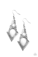 Paparazzi Stylishly Sonoran - Earrings White Box 123