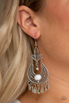 Paparazzi Fiesta Flair - Earrings White Box 42