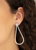 Paparazzi Diamond Drops - Earrings White Box 84