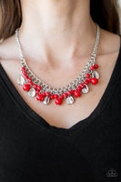 Paparazzi Summer Showdown - Necklace Red Box 99