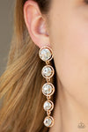 Paparazzi Drippin In Starlight - Earrings Gold Box 43