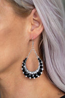 Paparazzi Once In A SHOWTIME - Earrings Black Box 19