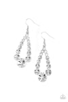 Paparazzi Here GLOWS Nothing! - Earrings White Box 71