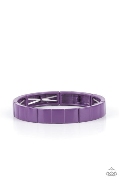 Paparazzi Material Movement - Bracelet Purple Box 72
